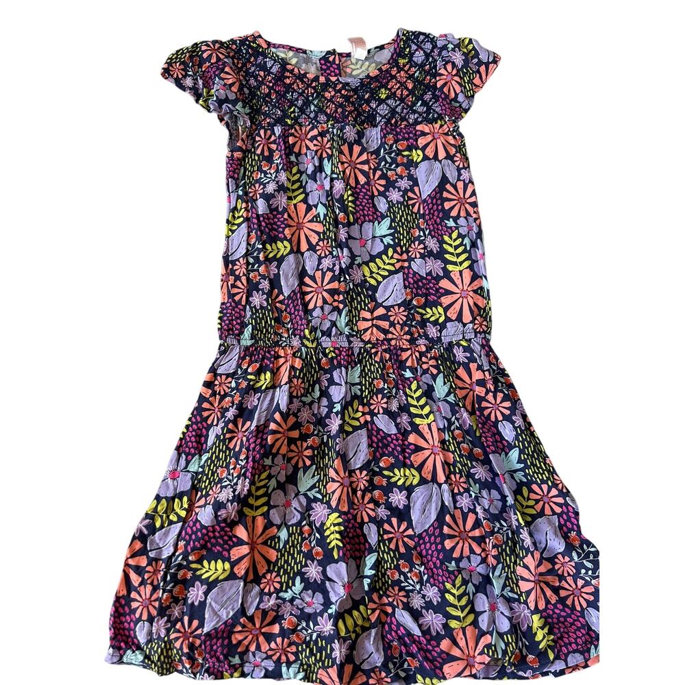 Cat & Jack Floral Kids Dress - Multicolor